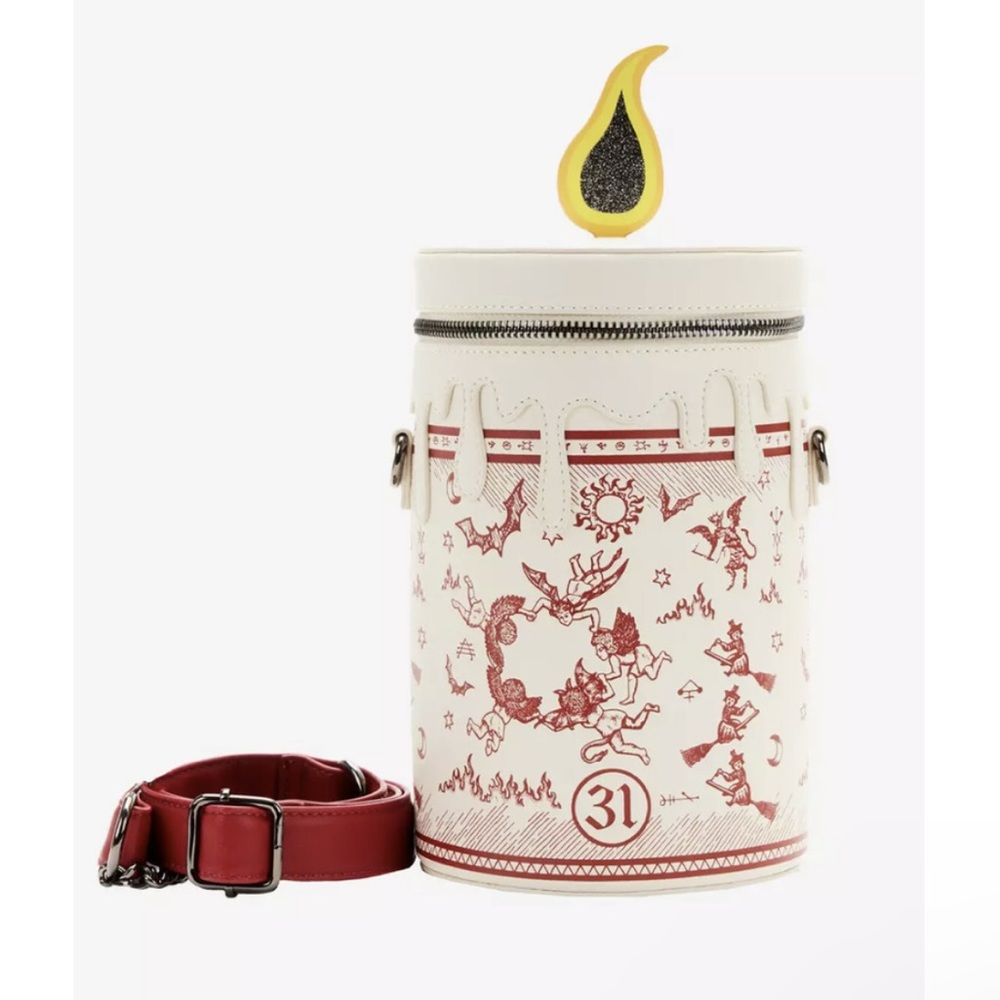Loungefly Disney Hocus Pocus Black Flame Candle Crossbod